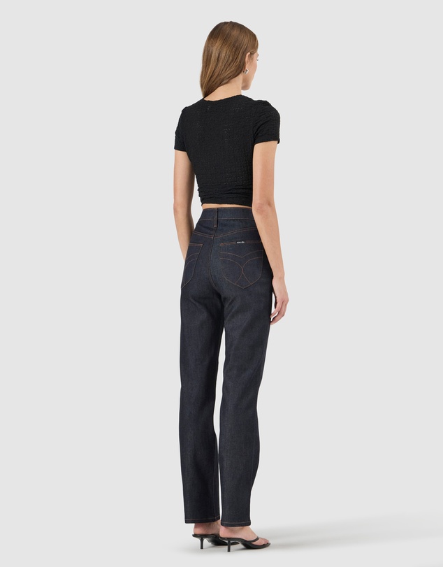 Rolla's - Loulou Straight Jean Long - Madame Indigo