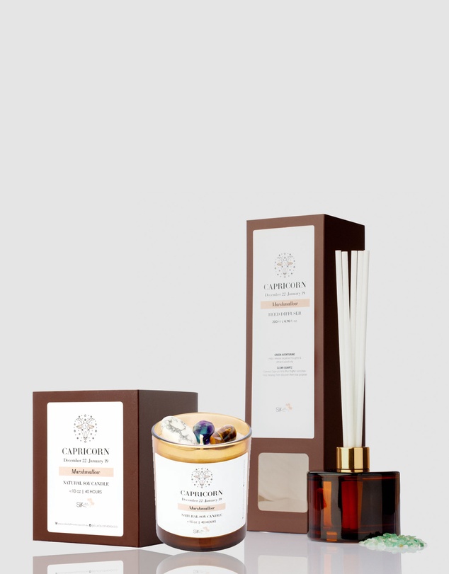 Silk Oil of Morocco - Zodiac Fragrance Duo - Capricorn