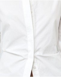 AERE - Fiora Cinched Waist Shirt