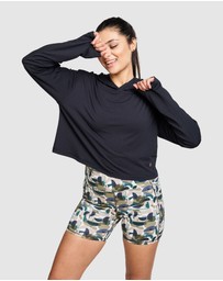 BAHE - Zephyr Short Boxy Hooded Tee