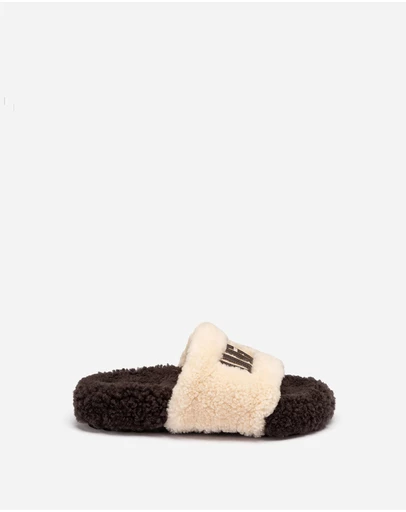 Ozwear Connection Uggs - Ugg Acacia Shearling Logo Slipper