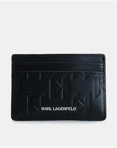 Karl Lagerfeld - K/Loom Leather Cardholder