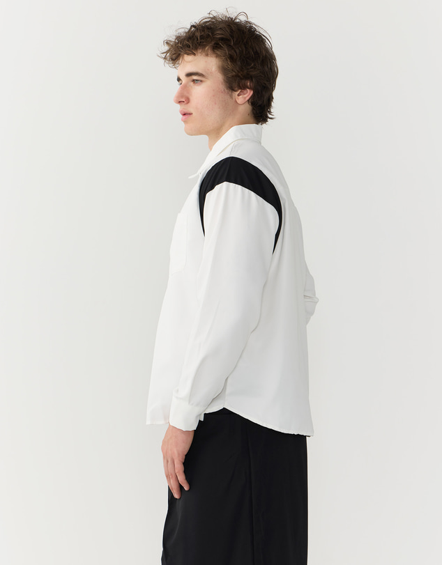 Justin Cassin - Upload Oversized Zip Shirt