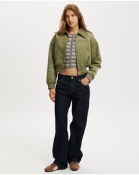 Cotton On - Low Rise Straight Jeans