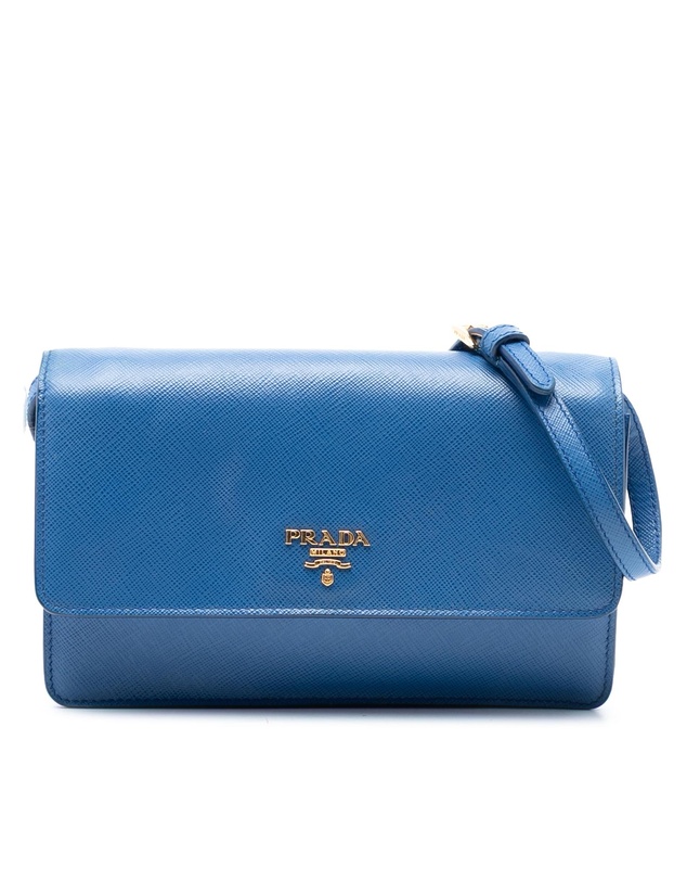 Pre-Loved by Azura Reborn - Pre-Loved Saffiano Wallet on Strap