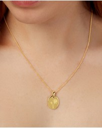 Pastiche - July Birth Flower Necklace