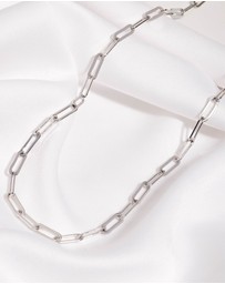 Wanderlust + Co - Harper Silver Chain Necklace