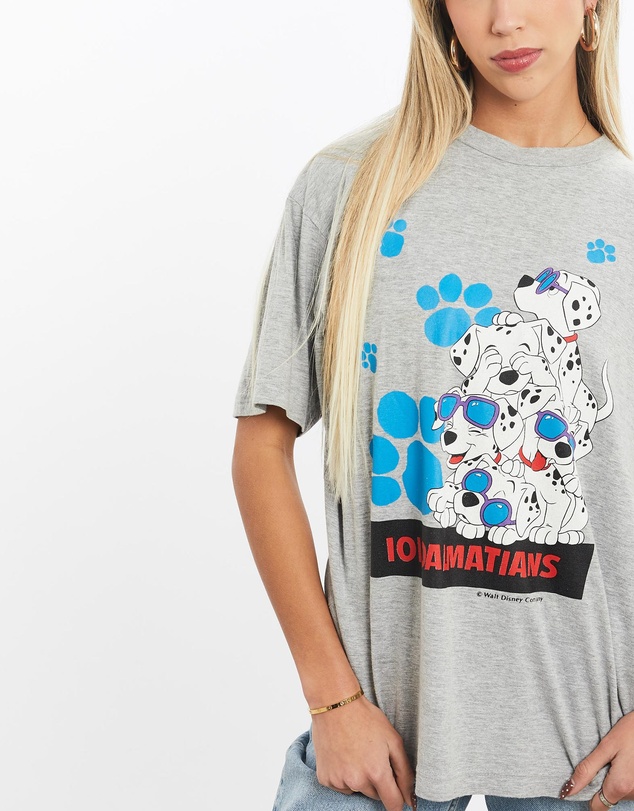 Vintage by The Real Deal - Pre Loved - Vintage 1995 101 Dalmatians Cartoon Tee