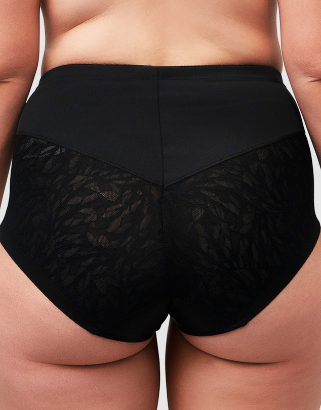 Naturana - High Waist Shapewear Brief With Lace