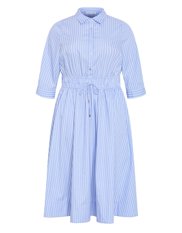 City Chic - Lana Elbow Sleeve Shirt Dress