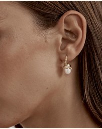 By Charlotte - Dive Into Serenity Pearl Earrings