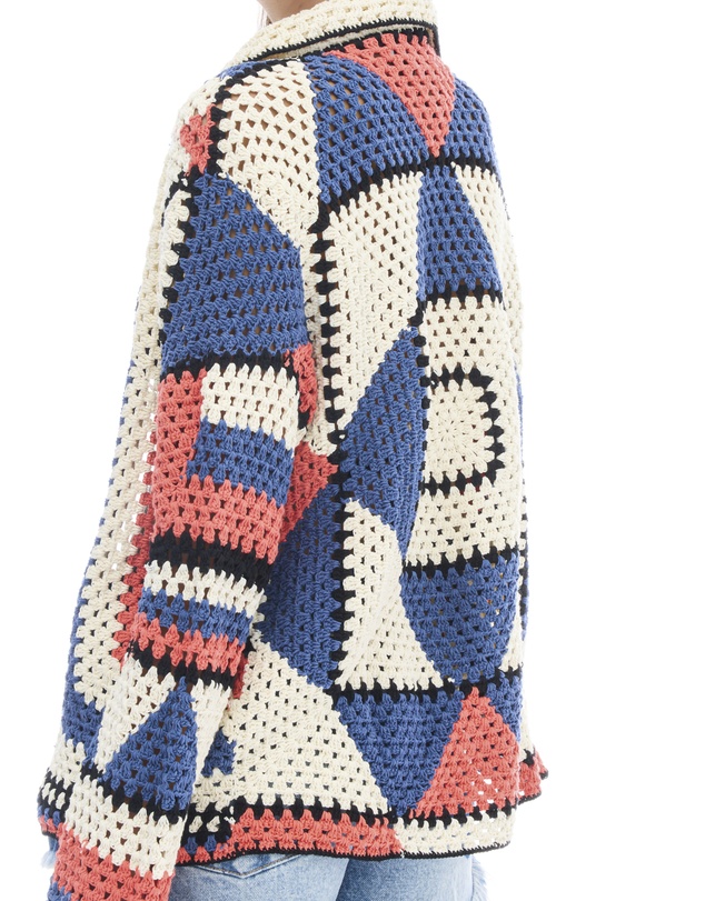 THE TALES - Hand Knitted Crochet Cardigan