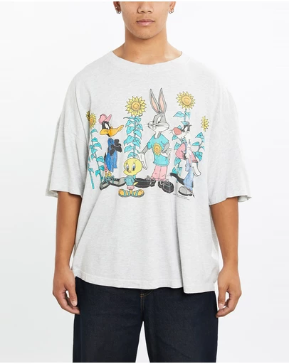 Vintage by The Real Deal - Pre Loved - Vintage 1995 Looney Tunes Cartoon Tee