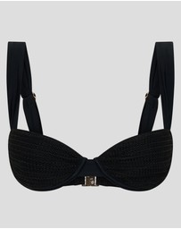 Vacay Swimwear - Rhodes Top Nero