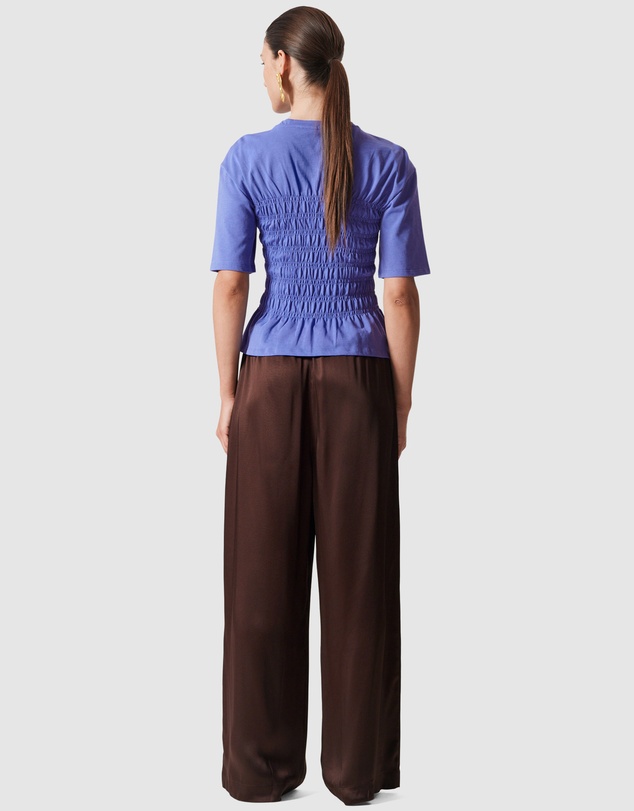 & Other Stories - Smocked Crewneck Top