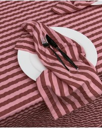 Mosey Me - Sundae Seersucker Napkin Set