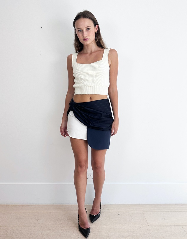Cirkular - Pre-Loved - Jacquemus Le Nez Rouge Mini Skirt