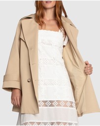 Belle & Bloom - Whispers of Verona Trench Coat