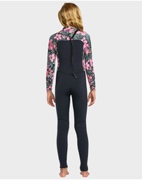 Roxy - Girls 8 to 16 4/3mm Swell Natural Back Zip Wetsuit