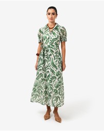Forcast - Tallulah Belted Shirt Dress