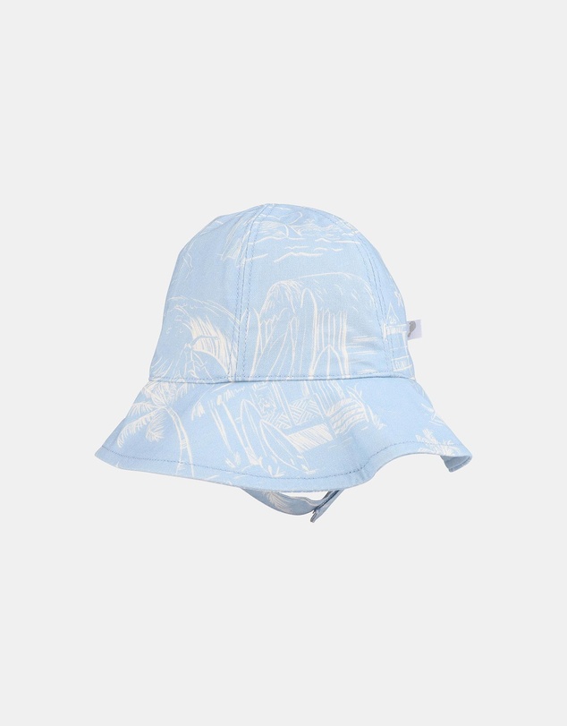 Fox & Finch - Surf's Up Linework Sunhat - Kids