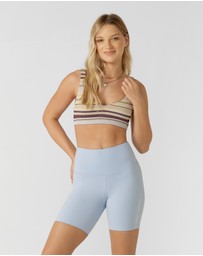 Lorna Jane - Lotus No Chafe Phone Pocket 16cm Bike Shorts