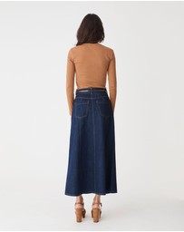 Forcast - Nancy Panelled Denim Skirt