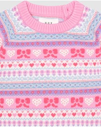 Huxbaby - Apres Ski Fairisle Pullover - ICONIC EXCLUSIVE - Babies-Kids