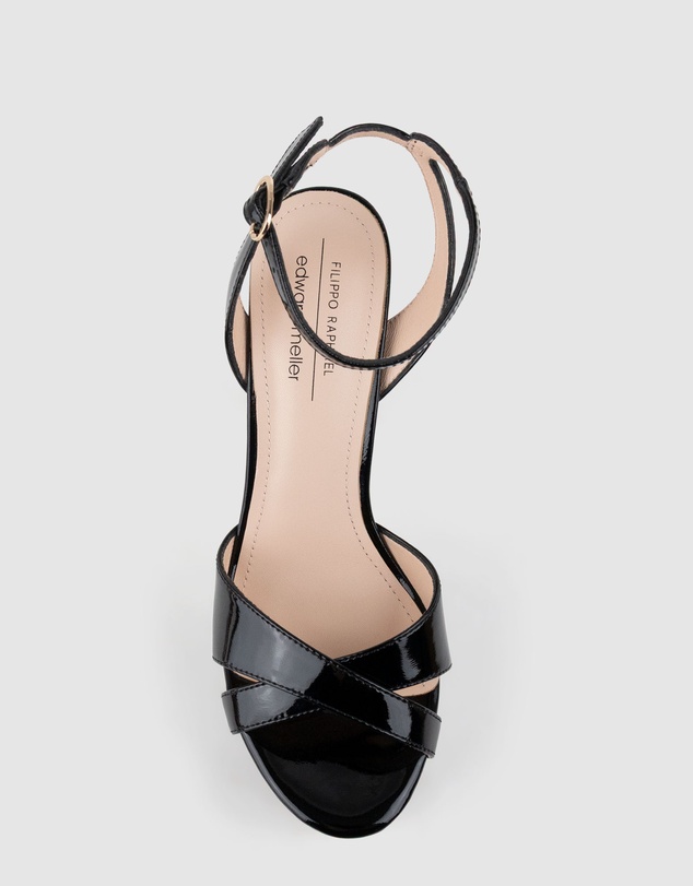 Edward Meller - RACHEL125 Crossover Platform Sandal