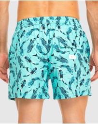 Tolu Australia - Boardshorts with Whale Sharks