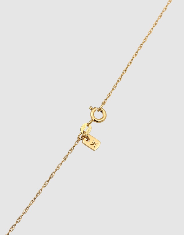 Kuzzoi - ICONIC EXCLUSIVE - Twisted Helix Chain Necklace in Gold-Plated 925 Sterling Silver