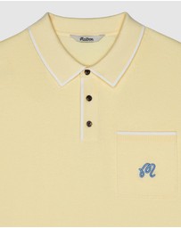 Malbon - Blue Jay Knit Polo