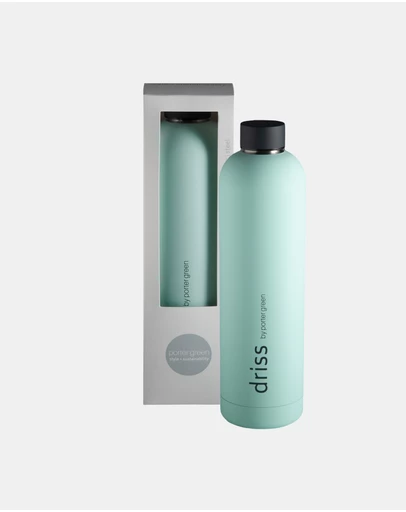 porter green - driss insulated stainless steel water bottle