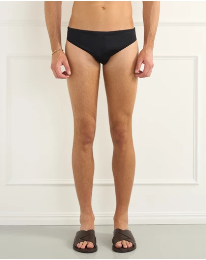Aqua Blu Australia - Building Blocks Black Racer Briefs