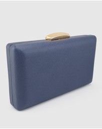 Izoa - Bianca PU Leather Clutch