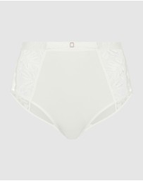 Sans Complexe - Suzan Lace & Microfiber High Waist Brief