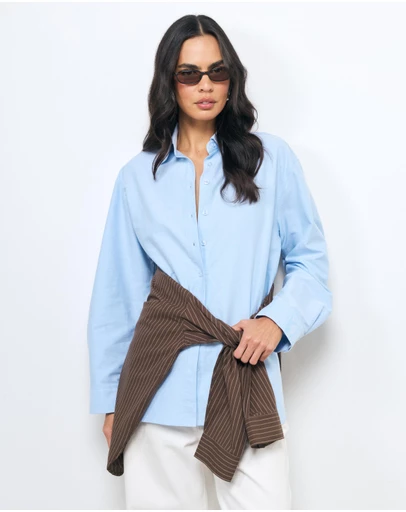 AERE - Georgia Cotton Oxford Shirt