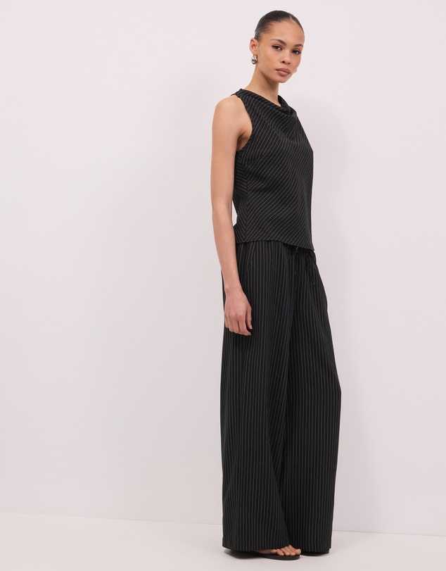 Calli - Andy Pinstripe Wide Leg Pants