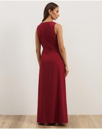 Atmos&Here - Lily Wrapover Midi Dress
