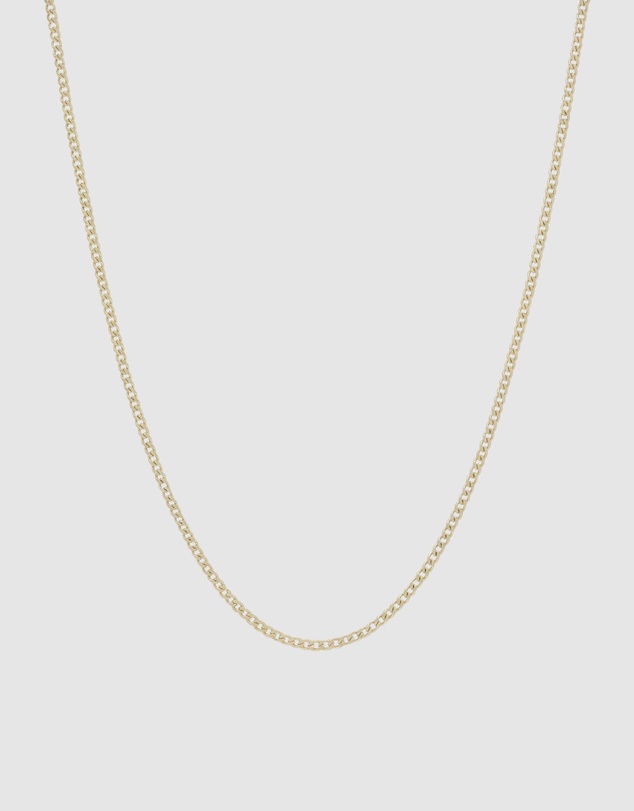 HOUSE OF SLANI - Dainty Curb Arlo Gold Filled Necklace