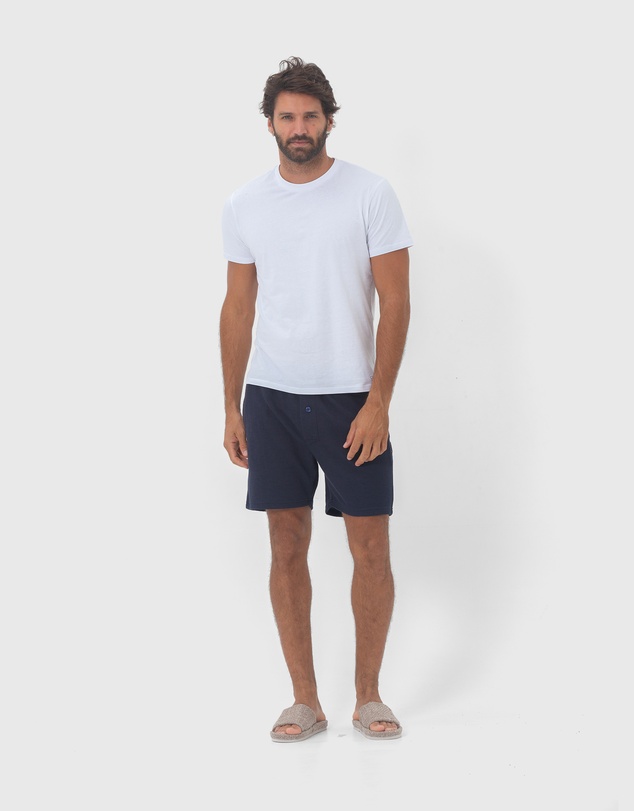 Coast Clothing - Barcelona Mens Lounge Shorts - Navy