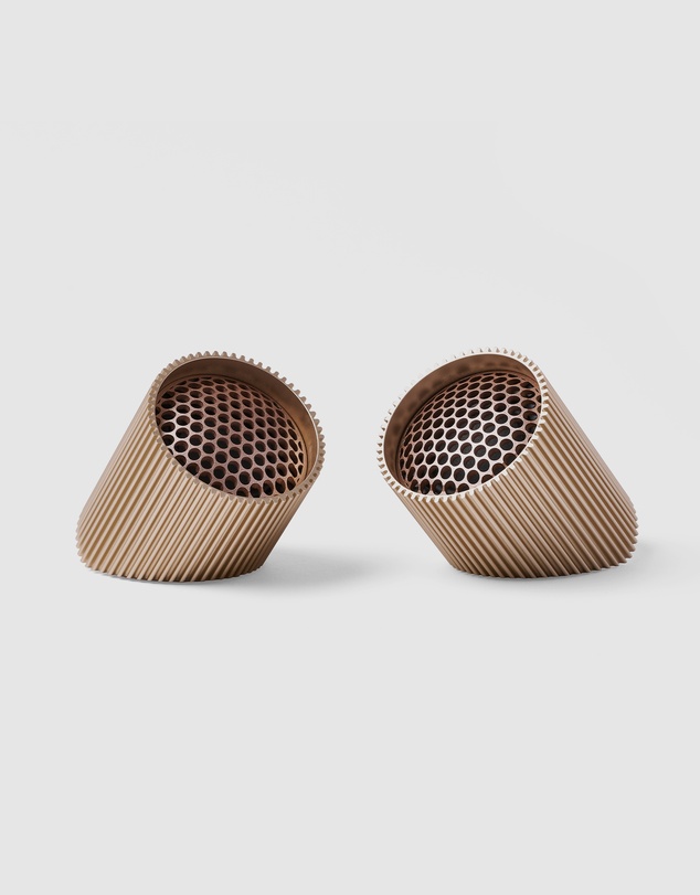 Lexon - Lexon Ray Set Of Magnetic Bluetooth Speakers - Gold