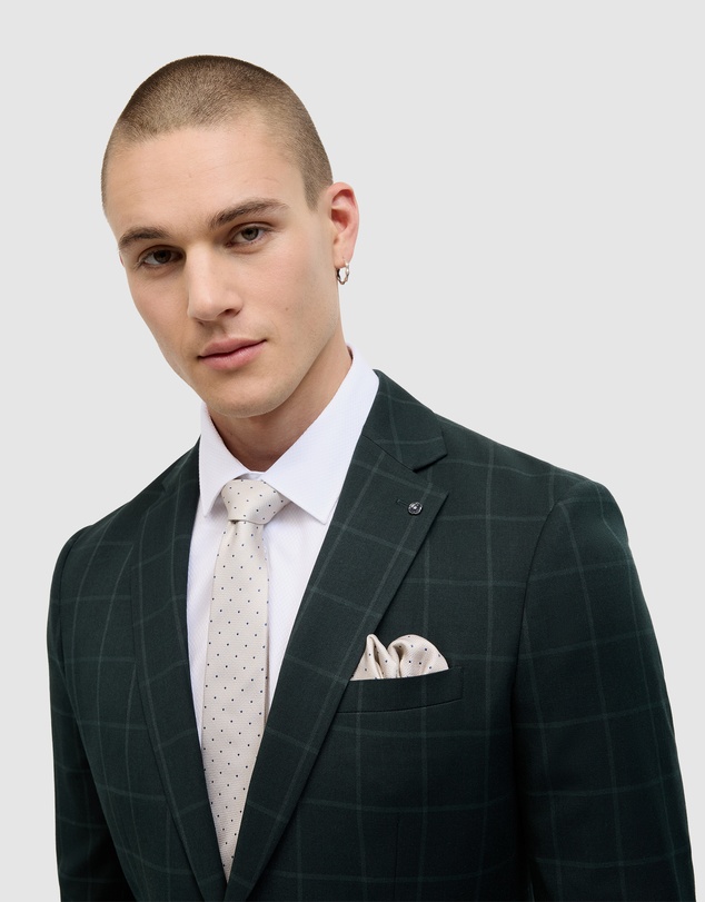 Politix - Baxter Windowpane Tailored Jacket