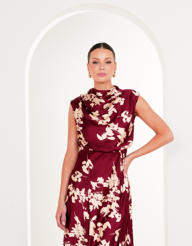 Pilgrim - Aisha Cowl Neck Maxi Dress