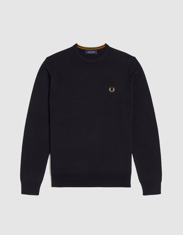 Fred Perry - Classic Crew Neck Jumper