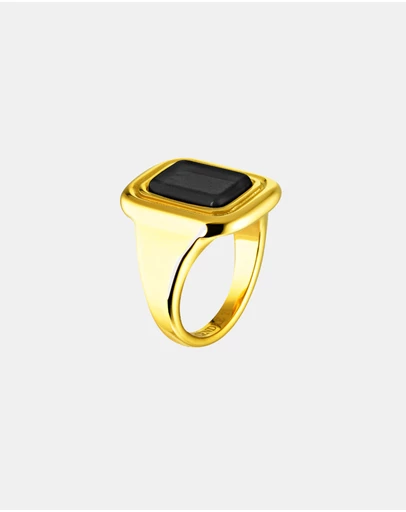 CENDRE - Margaux Onyx Ring