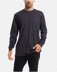 Stock & Co. - Stock & Co Anchor Embroidery Long Sleeve Tee