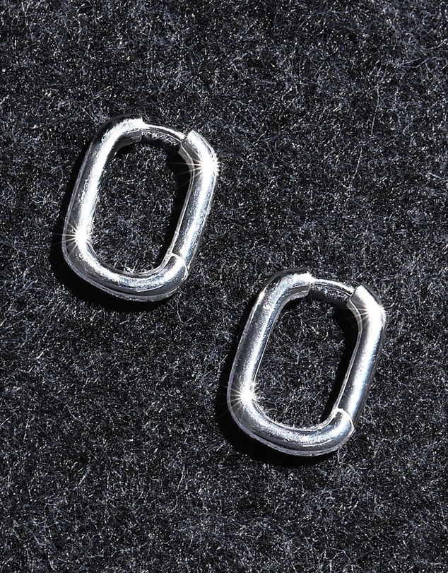 SAINT VALENTINE - Amsterdam Large Hoops - Silver