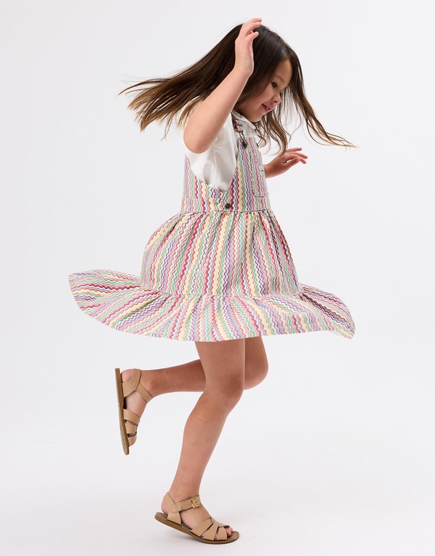 Goldie + Ace - Ric Rac Tully Tiered Dress - Babies-Kids