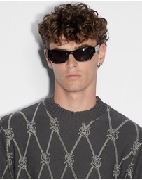Ksubi - Diamond Dollar Knit Crew Grey